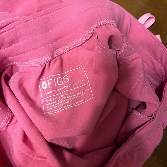 FIGS F*ing Pink Zamora Jogger Pants (S) - Picture 5 of 5